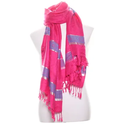 Sjal (Lila, Rosa) från Pashmina
