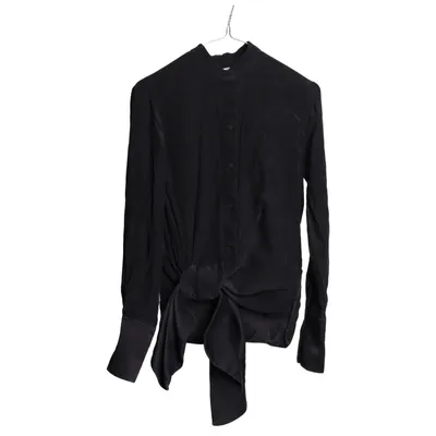 Blouse (Black) from Victoria Beckham Polyester, Silk