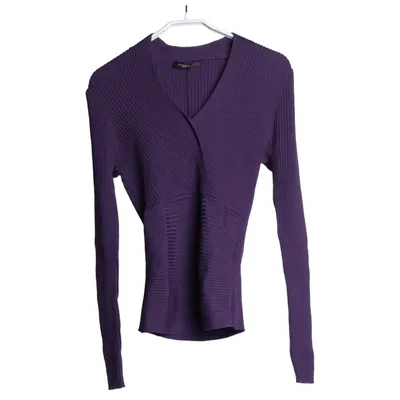 Sweater (Purple) from August Silk Nylon, Silk, Viscose