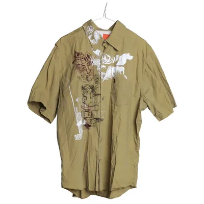 Kortärmad skjorta (Beige) från Volcom Bomull, Elastan