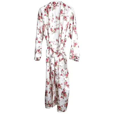 Bathrobe (White, Multicolored) from Soho