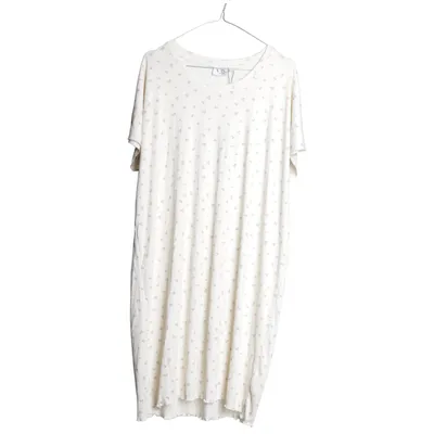 Nightgown (Beige, Multicolored) from VRS Woman Elastane, Polyester, Viscose