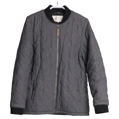 Vinterjacka (Grå) från Barbaras Choice Polyester, Ull