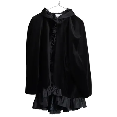 Cape (Black) from Frank Usher Acetate, Polyester