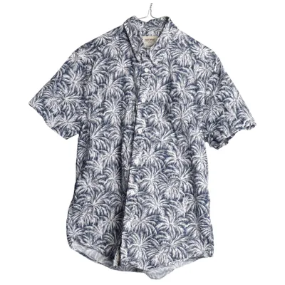 Korte mouwen shirt (Blauw, Wit, Meerkleurig) van East West Katoen