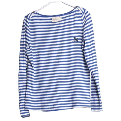 Långärmad t-shirt (Blå, Vit) från Holly & Whyte by Lindex Bomull
