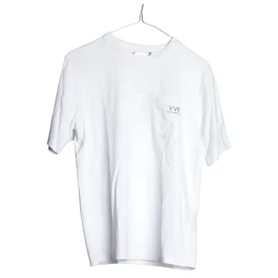 T-shirt (Vit) från Victoria Beckham Elastan, Ekologisk bomull