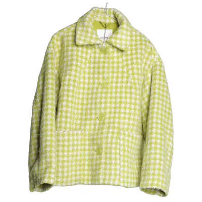 Jakke (Grøn, Hvid) fra Monki Polyester