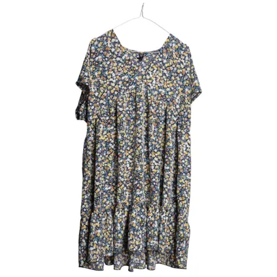 Klänning (Blå, Flerfärgad) från Emery Rose Elastan, Polyester