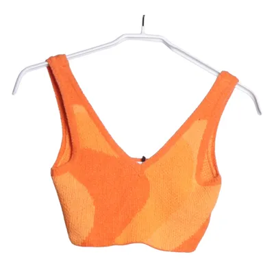 Crop top (Orange, Gul) från Weekday Bomull, Polyamid