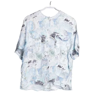 Kortärmad skjorta (Blå, Flerfärgad) från Nice