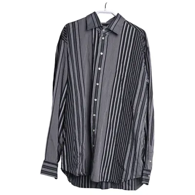 Chemise (Noir, Blanc) de Oscar of Sweden Coton