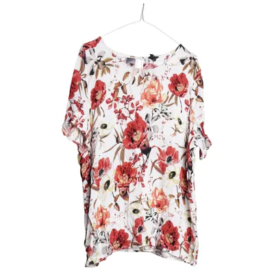 Top (Wit, Meerkleurig) van Zizzi Viscose