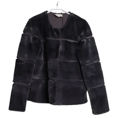 Jacket (Gray) from Neo Noir Faux fur, Polyester