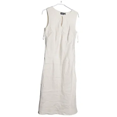 Långklänning (Beige) från ESPRIT Collection Acetat, Linne