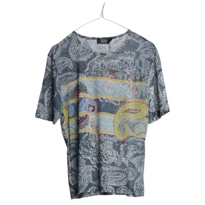 T-shirt (Blue, Multicolored) from Intown Simplicity Polyester