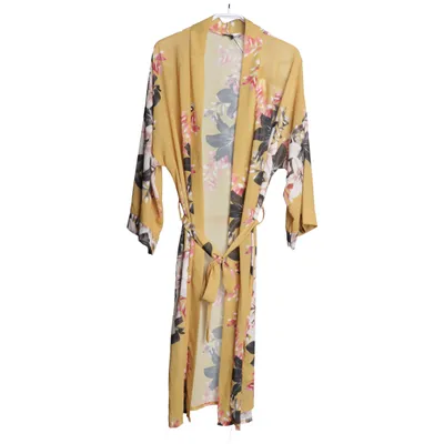 Dressing gown (Yellow, Multicolored) from Maia Hemera Polyester