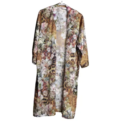 Kimono (Brun, Flerfarvet) fra Karmamia Polyester