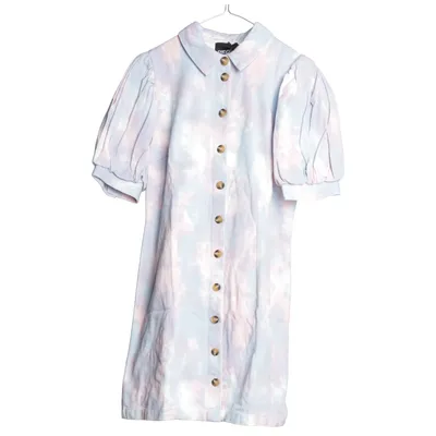 Shirt dress (Multicolored) from Pieces Cotton, Viscose