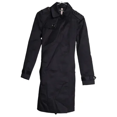 Trenchcoat (Svart) från Massimo Dutti Bomull