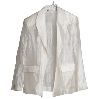 Kavaj (Vit) från H&M Lyocell, Polyester