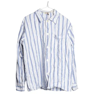 Pyjamasskjorta (Blå, Vit) från Derek Rose Bomull