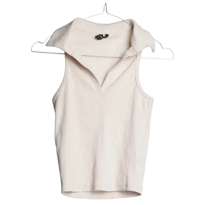 Topp (Beige) från DeFacto Woman Bomull, Elastan