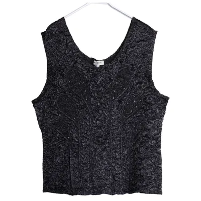 Tanktop (Zwart) van Bassini Polyester