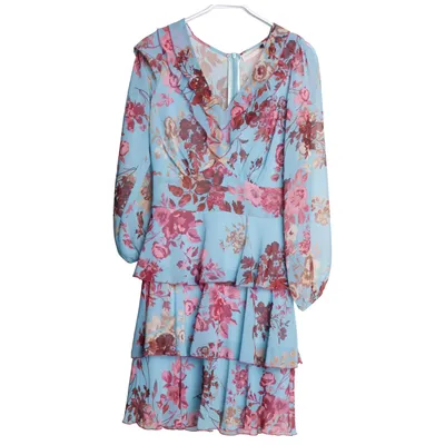 Dress (Blue, Multicolored) from Rinascimento