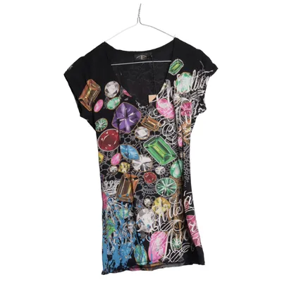 Top (Black, Multicolored) from Christian Audigier