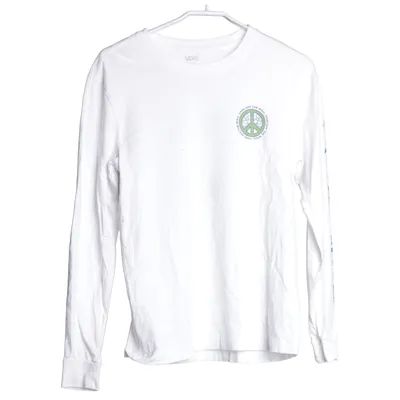 Lange mouwen shirt (Wit, Meerkleurig) van Vans Katoen