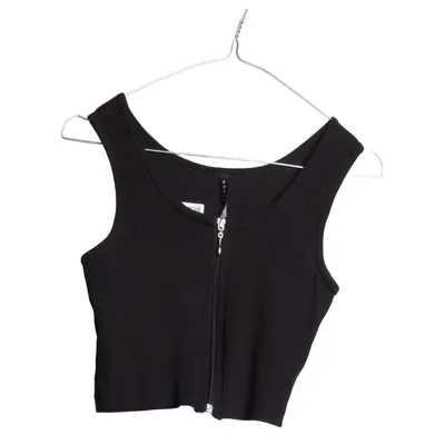 Crop top (Black) from Kafkame Cotton