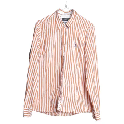 Shirt (Oranje, Wit) van Sir Raymond Tailor Katoen