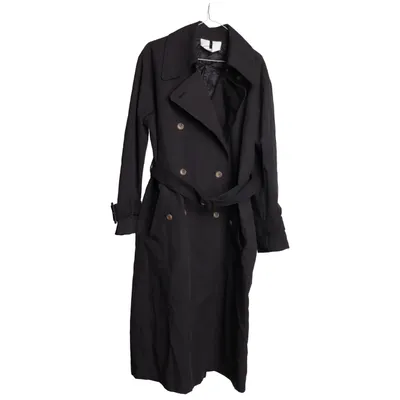 Trenchcoat (Svart) från Arket Bomull, Polyamid, Viskos