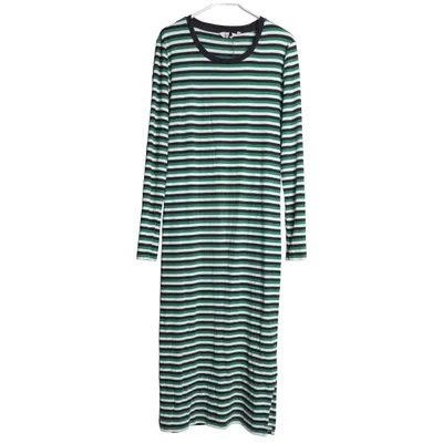 Klänning (Grön, Vit, Blå) från Basic Apparel