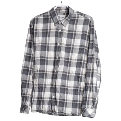 Flanellskjorta (Grå, Vit, Svart) från Dobber Bomull