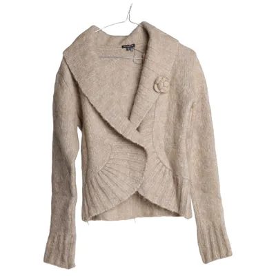 Kofta (Beige) från Massimo Dutti Woman Mohair, Nylon, Ull