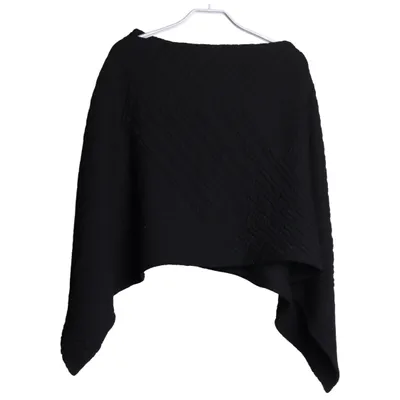 Poncho (Svart) från Baldino Akryl, Polyamid, Ull