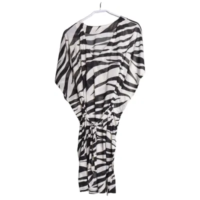 Klänning (Vit, Svart, Flerfärgad) från H&M Beachwear Polyester