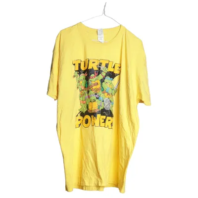 T-shirt (Gul, Flerfärgad) från Gildan Softstyle Bomull