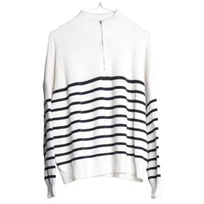 Trui (Wit, Zwart) van Mango Polyamide, Polyester, Viscose