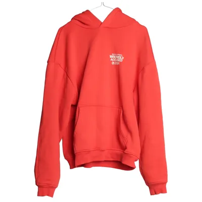 Hoodie (Red) from Multiply Apparel Cotton, Polyester