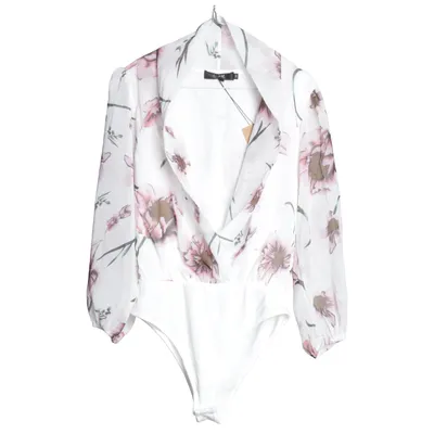 Body (White, Multicolored) from CBR Cotton, Polyester