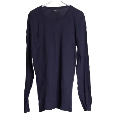 Långärmad t-shirt (Blå) från Norvig Bomull