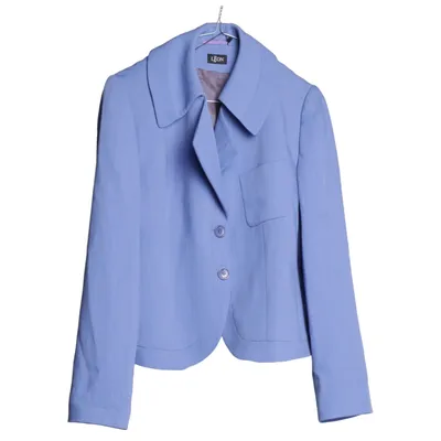 Blazer (Purple) from Leon Polyester, Wool