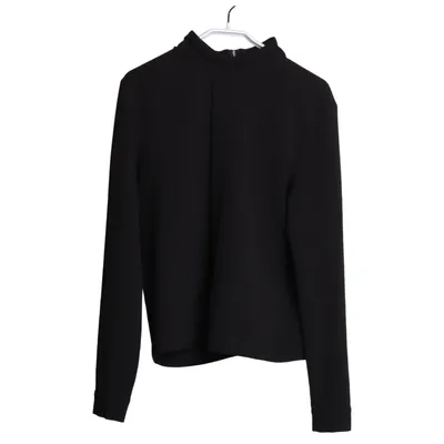 Top (Sort) fra Ganni Elastan, Polyester