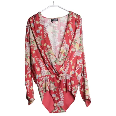 Omlottblus (Röd, Flerfärgad) från Zara Accessories Elastan, Polyester