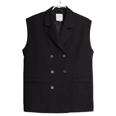 Kostymväst (Svart) från Minimum Elastan, Återvunnen polyester, Viskos