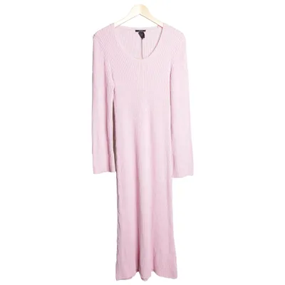 Kjole (Pink) fra Lindex Bomuld, Polyester