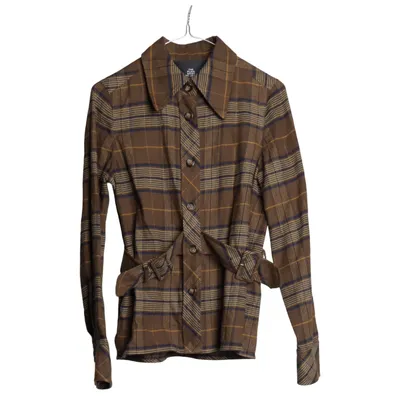 Flanellskjorta (The Plaid Shirt) från Marc Jacobs Bomull, Viskos